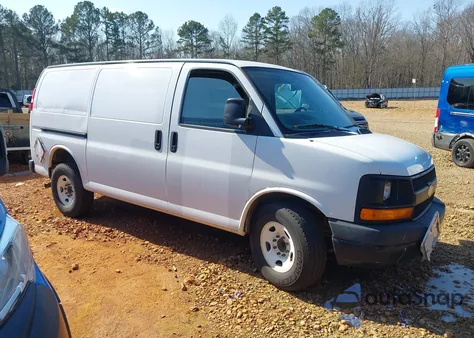 2014 Chevrolet Express 2500 Work Van from USA, damaged, VIN 1GCWGFCA7E1205975